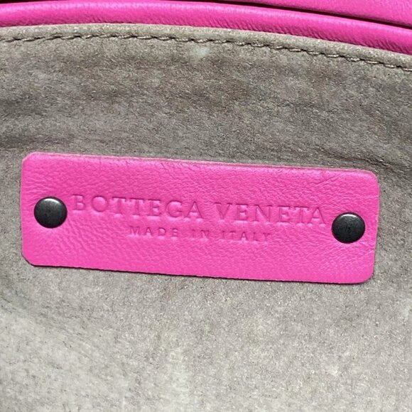 Auth BOTTEGA VENETA Nodini - Pink Leather B********* Shoulder Bag - Picture 13 of 14